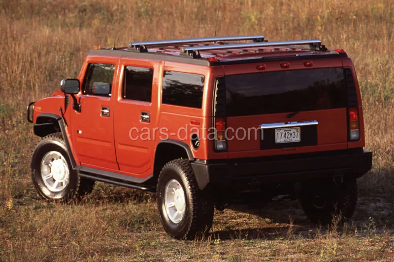 Hummer H2 6.0 V8 Exclusive 2004 front view