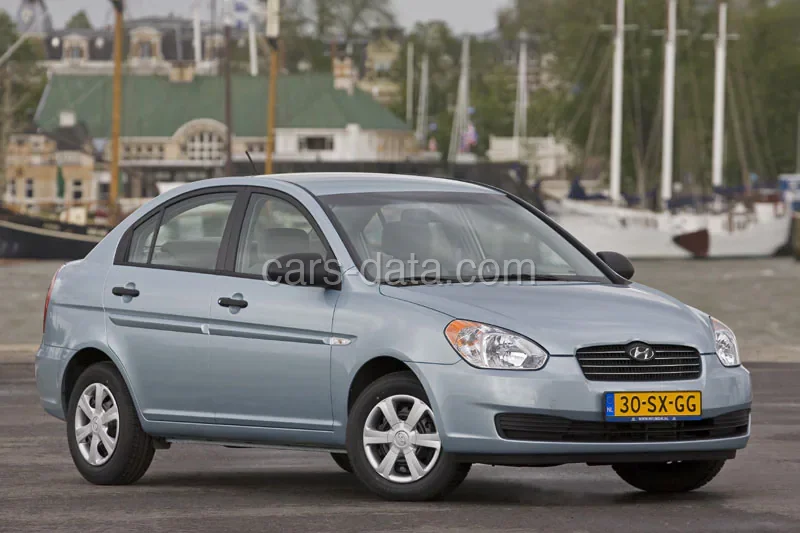 Hyundai Accent 1.6i DynamicVersion 2006 front view