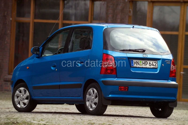 Hyundai Atos 1.1i DynamicVersion 2003 front view