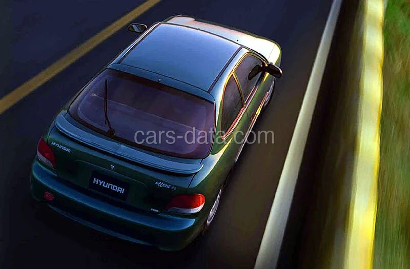 Hyundai Excel 1.3i SE 1999 front view