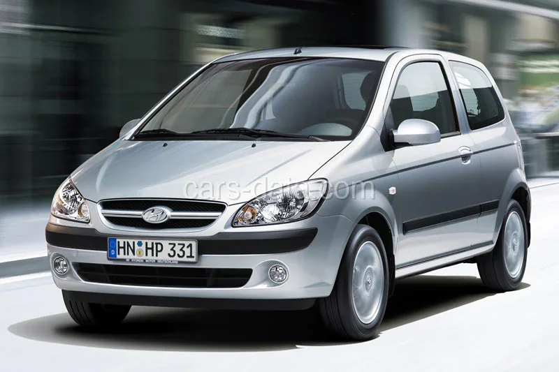 Hyundai Getz 1.6i DynamicVersion 2005 front view