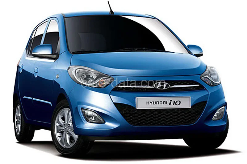 Hyundai i10 1.2i i-Vision 2012 front view