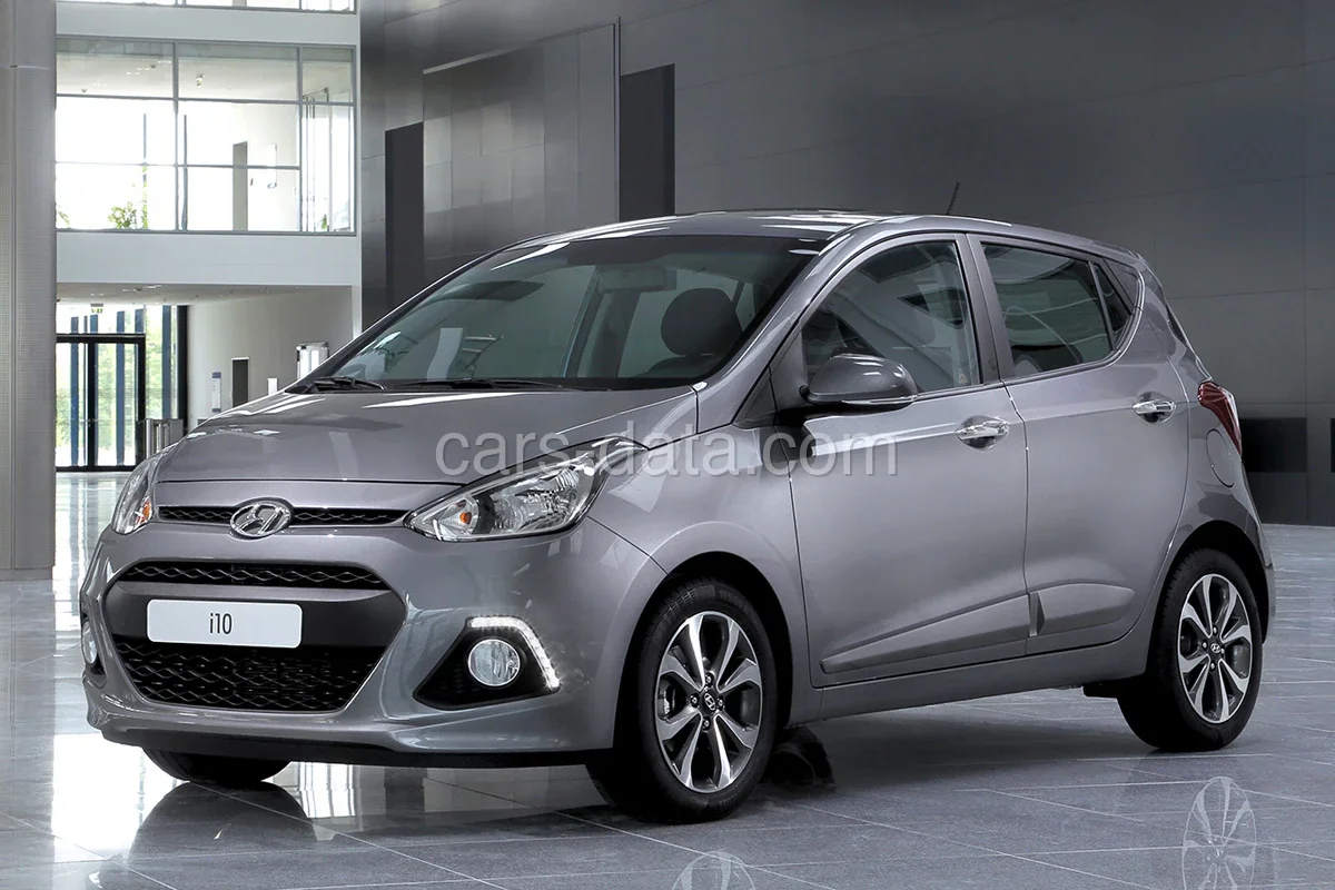 Hyundai i10 1.0 Go! 2014 front view