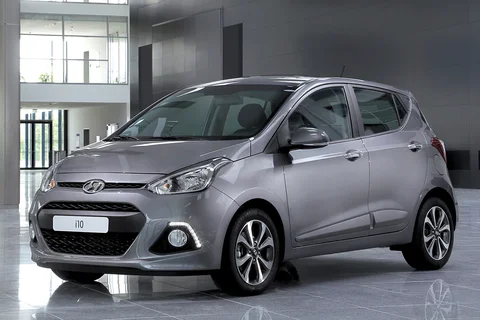 Hyundai i10 2013 front view