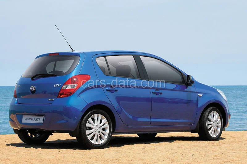 Hyundai i20 1.6 CRDi DynamicVersion 2008 front view