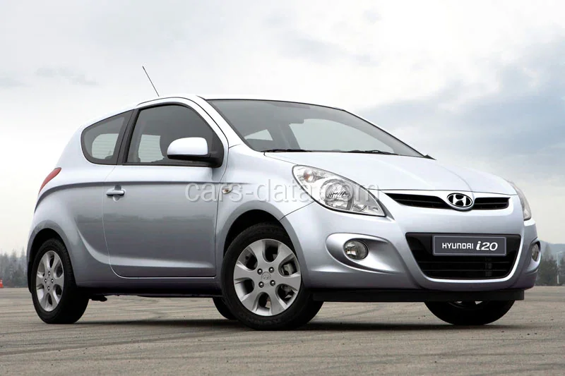 Hyundai i20 1.4 CRDi DynamicVersion 2010 front view