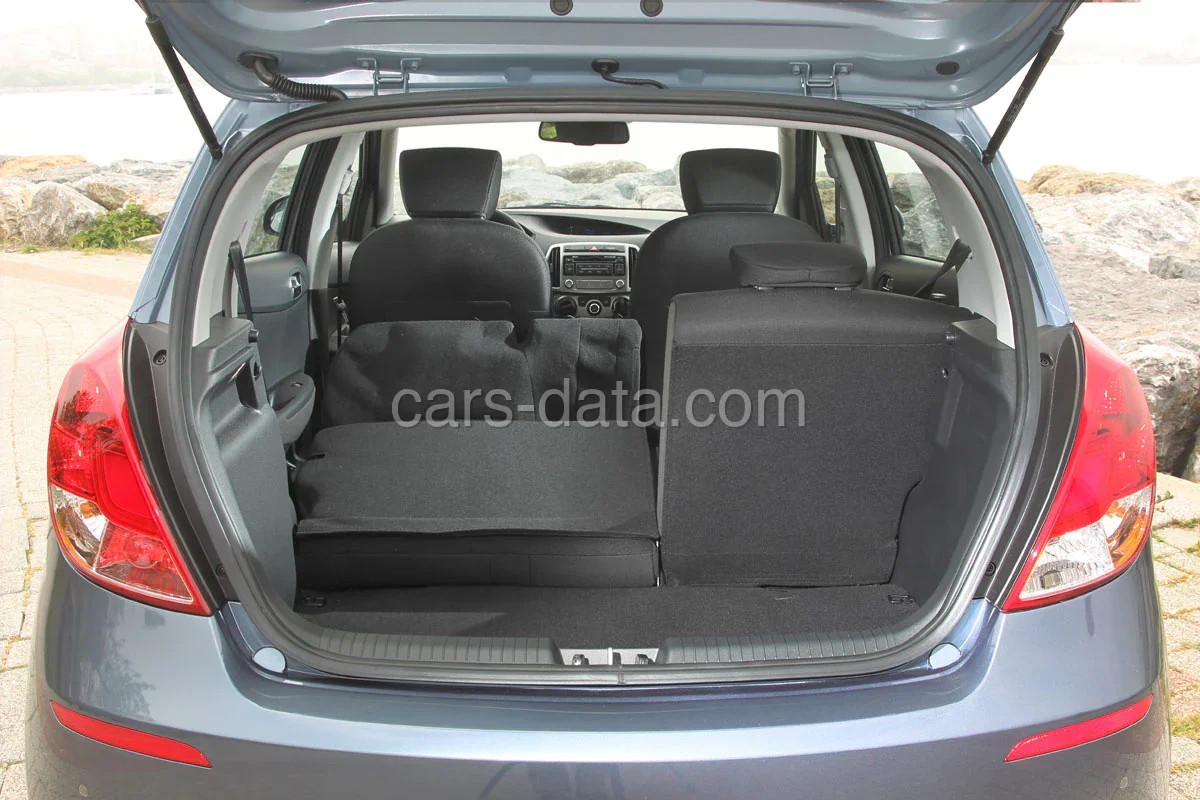 Hyundai i20 1.2 i-Drive 2012 front view