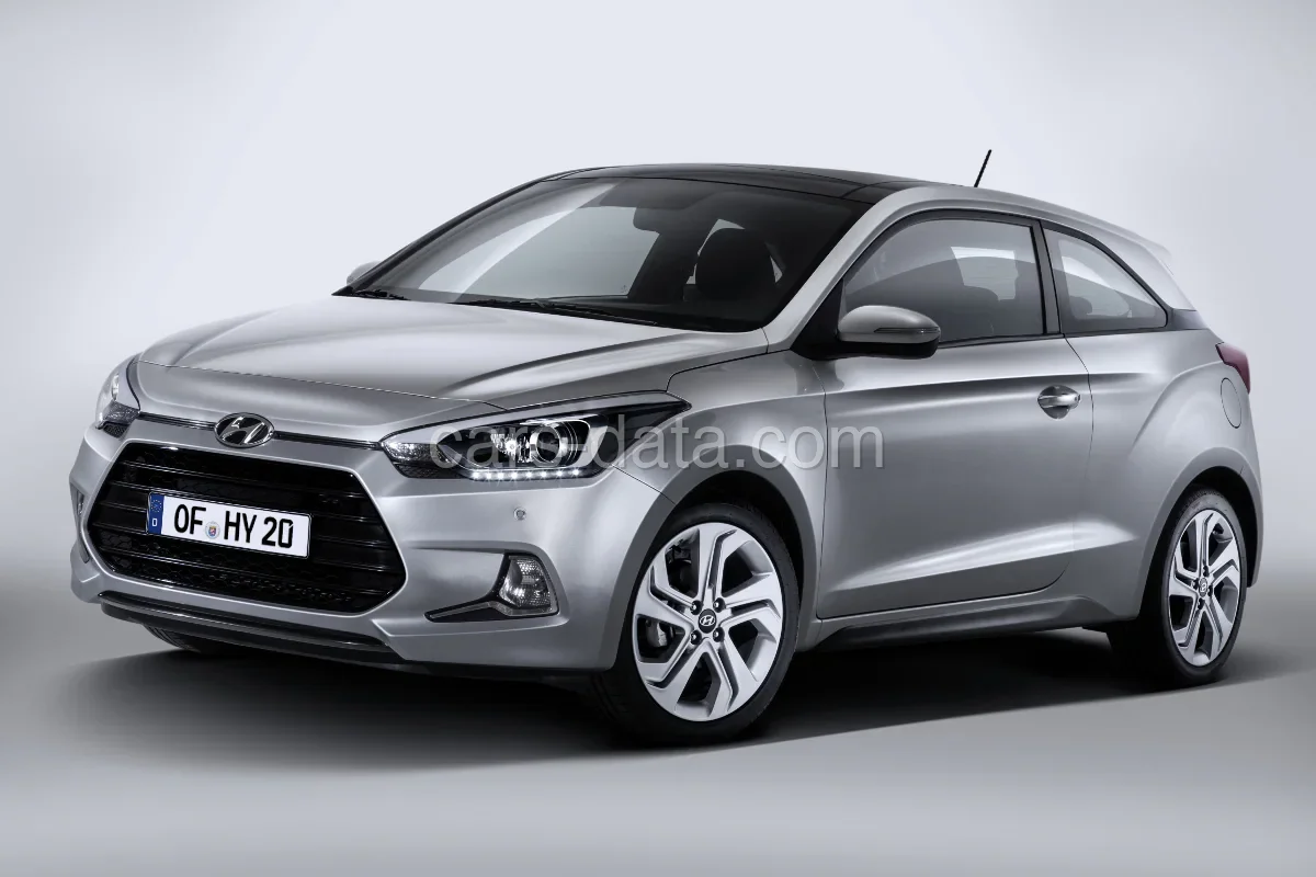 Hyundai i20 Coupé 1.2 HP i-Motion 2015 front view