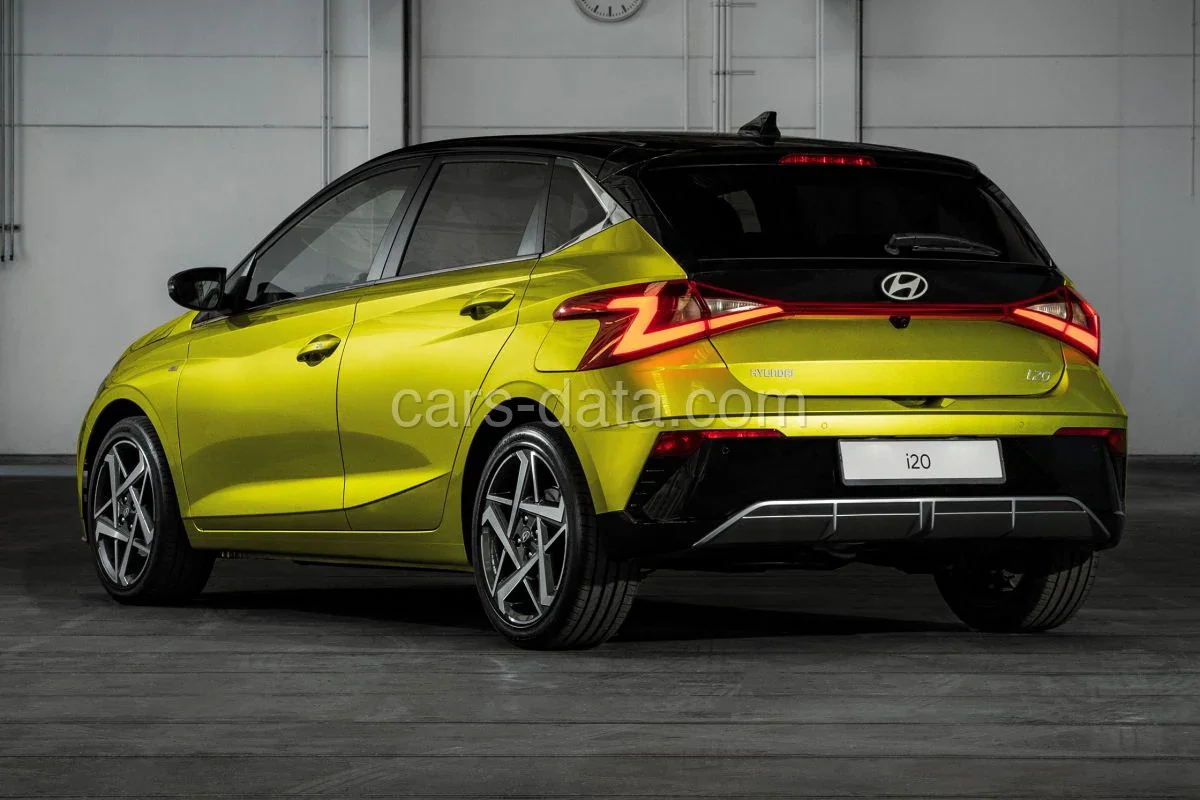 Hyundai i20 1.0 T-GDI E-Motion 2025 front view