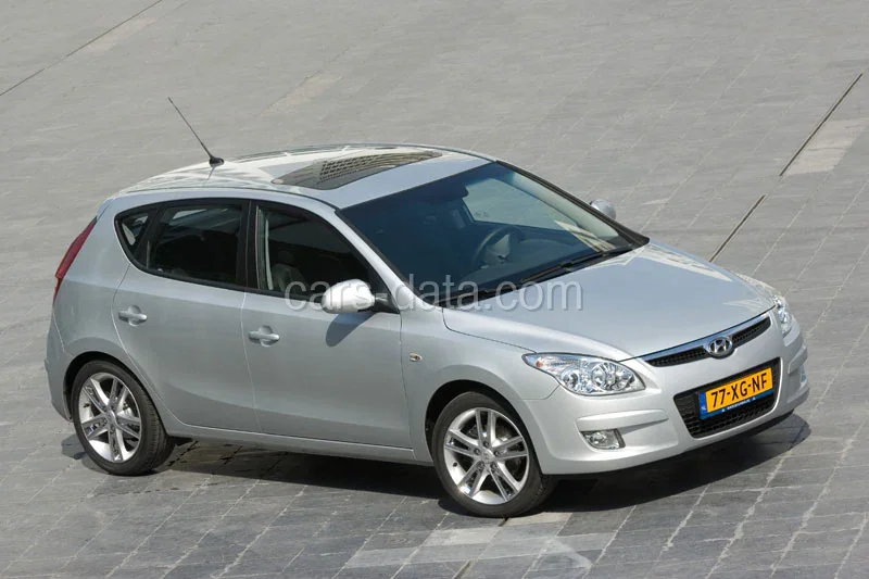 Hyundai i30 1.6i CVVT DynamicVersion 2007 front view