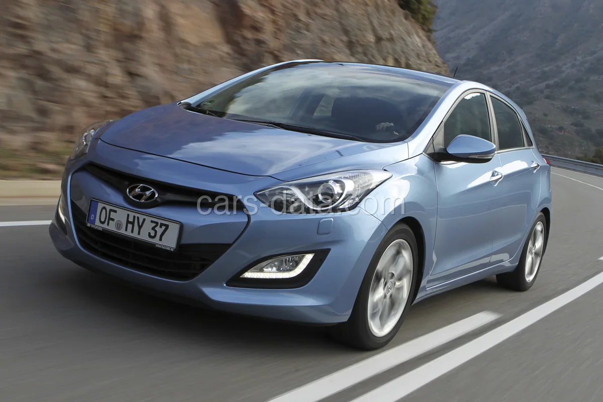Hyundai i30 1.6 CRDi i-Drive 2012 front view