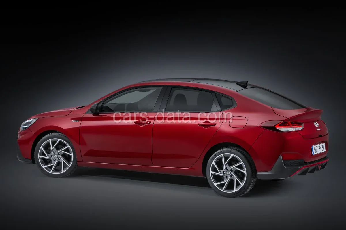 Hyundai i30 Fastback 1.5 T-GDI 48V Premium 2020 front view