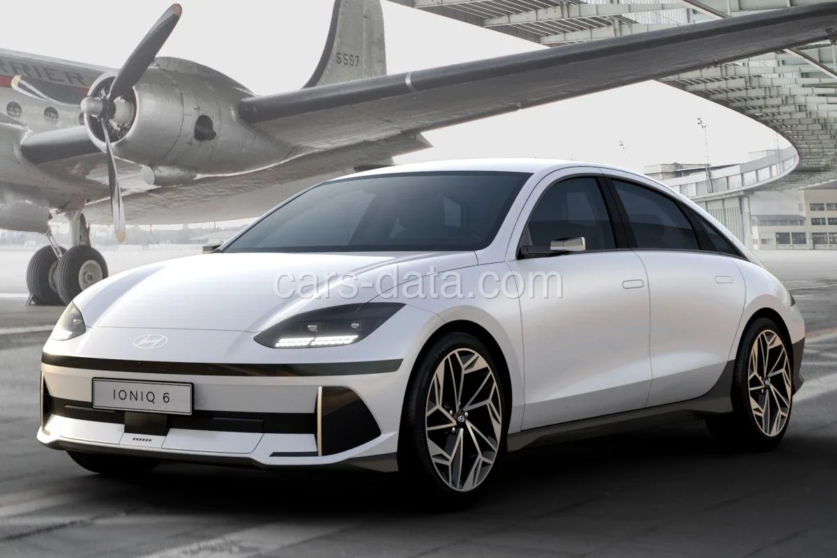 Hyundai Ioniq 6 53kWh Style 2023 front view
