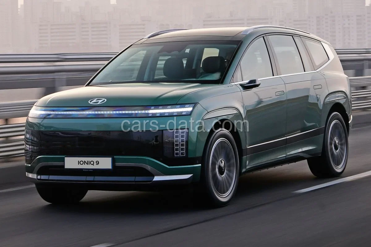 Hyundai Ioniq 9 110.3kWh AWD Style 2025 front view