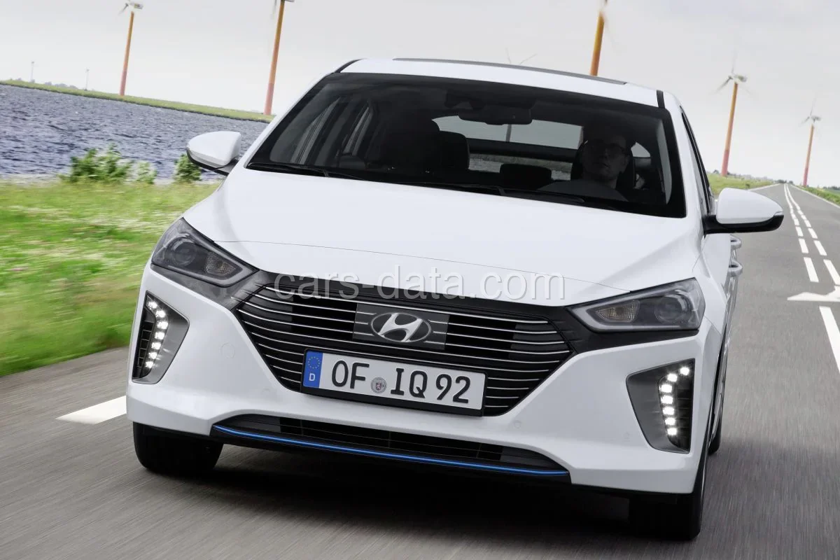 Hyundai Ioniq 1.6 GDI PHEV Premium 2018 front view
