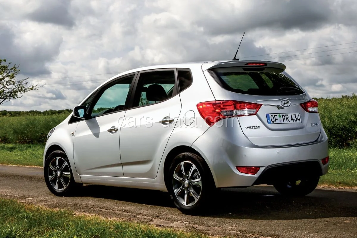 Hyundai ix20 1.4 Go! 2016 front view