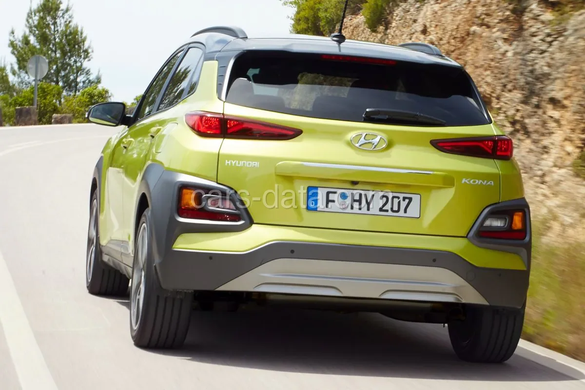 Hyundai Kona 1.0 T-GDI Essence 2018 front view