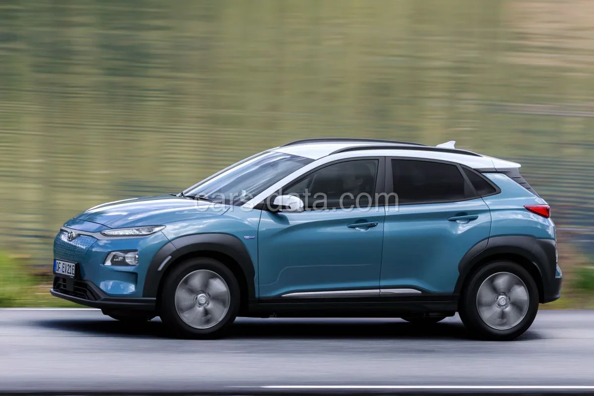 Hyundai Kona Electric 64kWh Premium 2018 front view