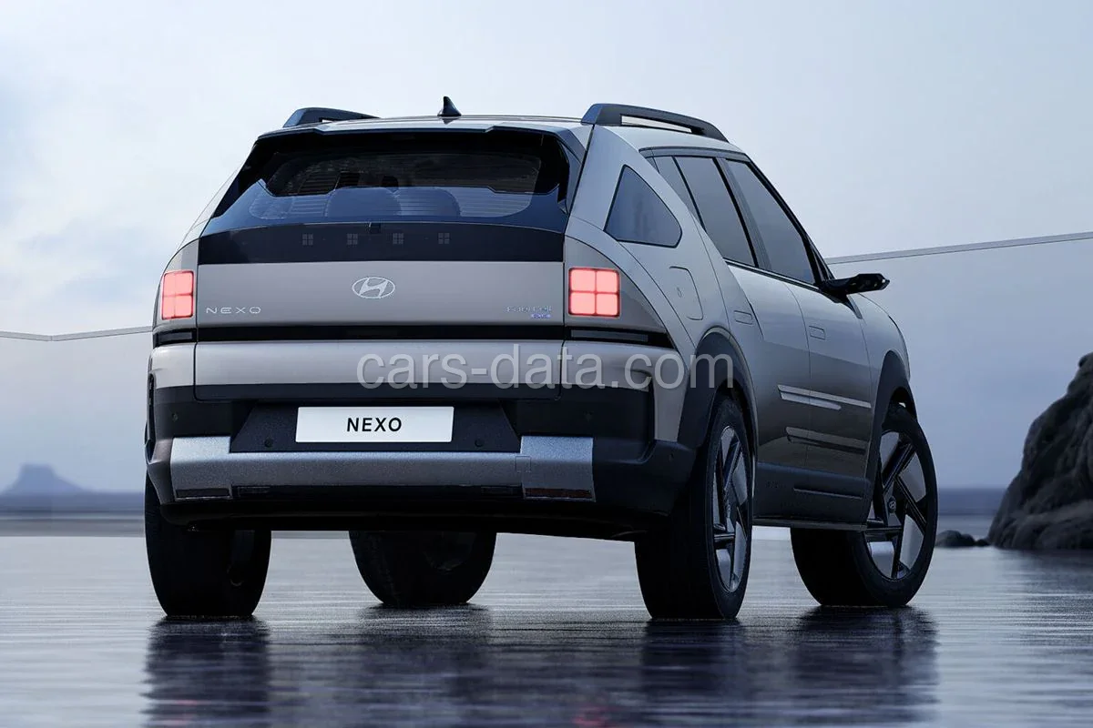 Traseira do Hyundai Nexo