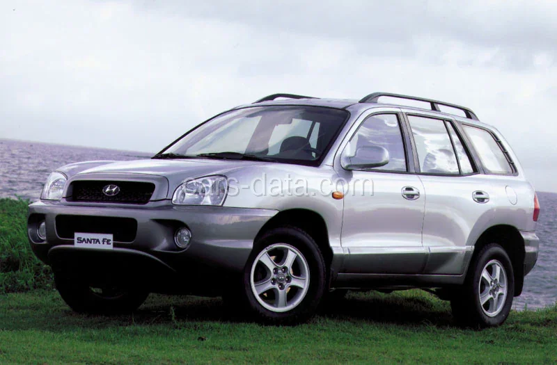 Hyundai Santa Fe 2.0 CRDi 2WD 2001 front view