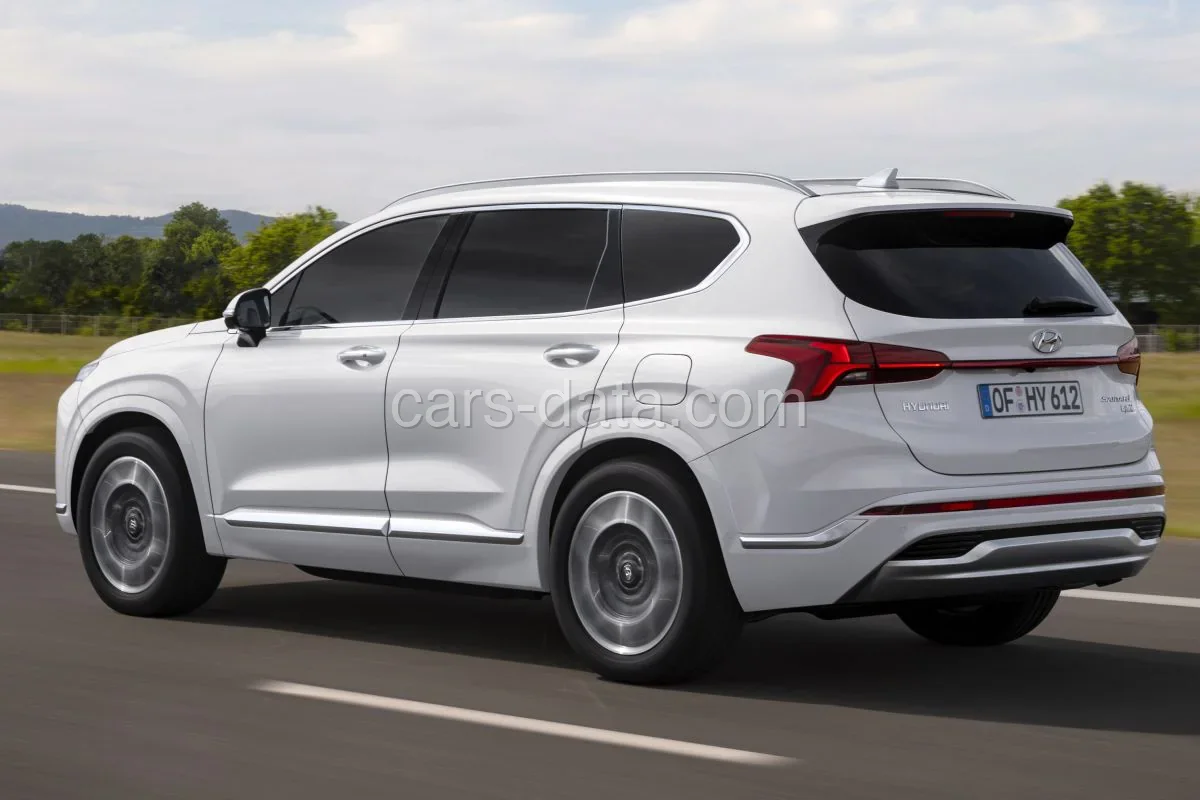 Hyundai Santa Fe 1.6 T-GDI HEV Premium 2021 front view