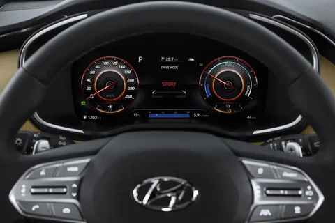 Hyundai Santa Fe 1.6 T-GDI HEV Premium 2021 view 2