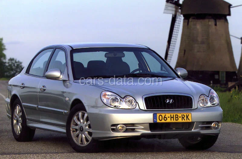 Hyundai Sonata 2.7i V6 StyleVersion 2004 front view