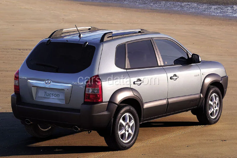 Hyundai Tucson 2.0i CVVT ActiveVersion 2WD 2004 front view