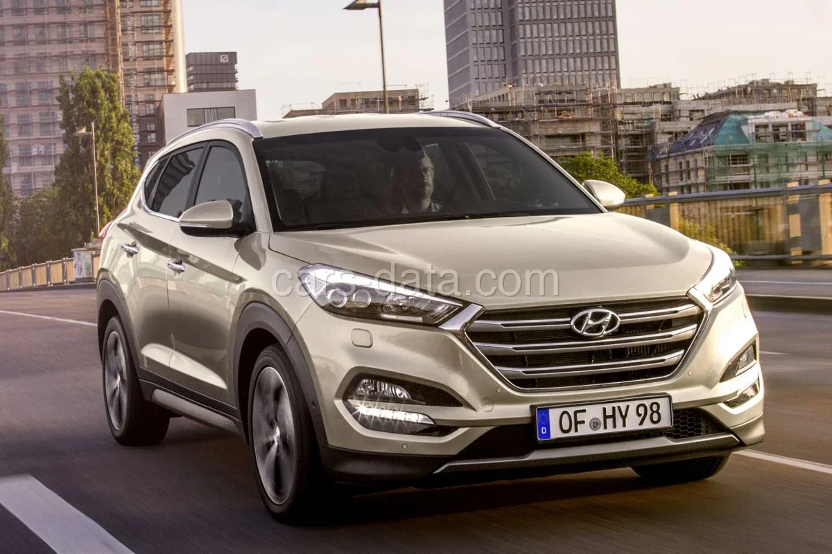 Hyundai Tucson 2.0 CRDi Premium 2015 front view
