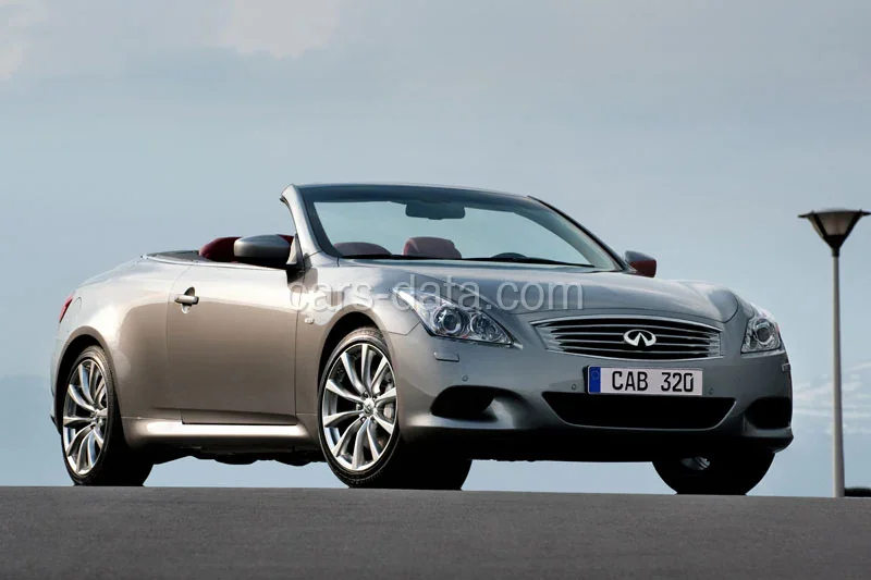 Infiniti G G37 Cabrio GT 2009 front view