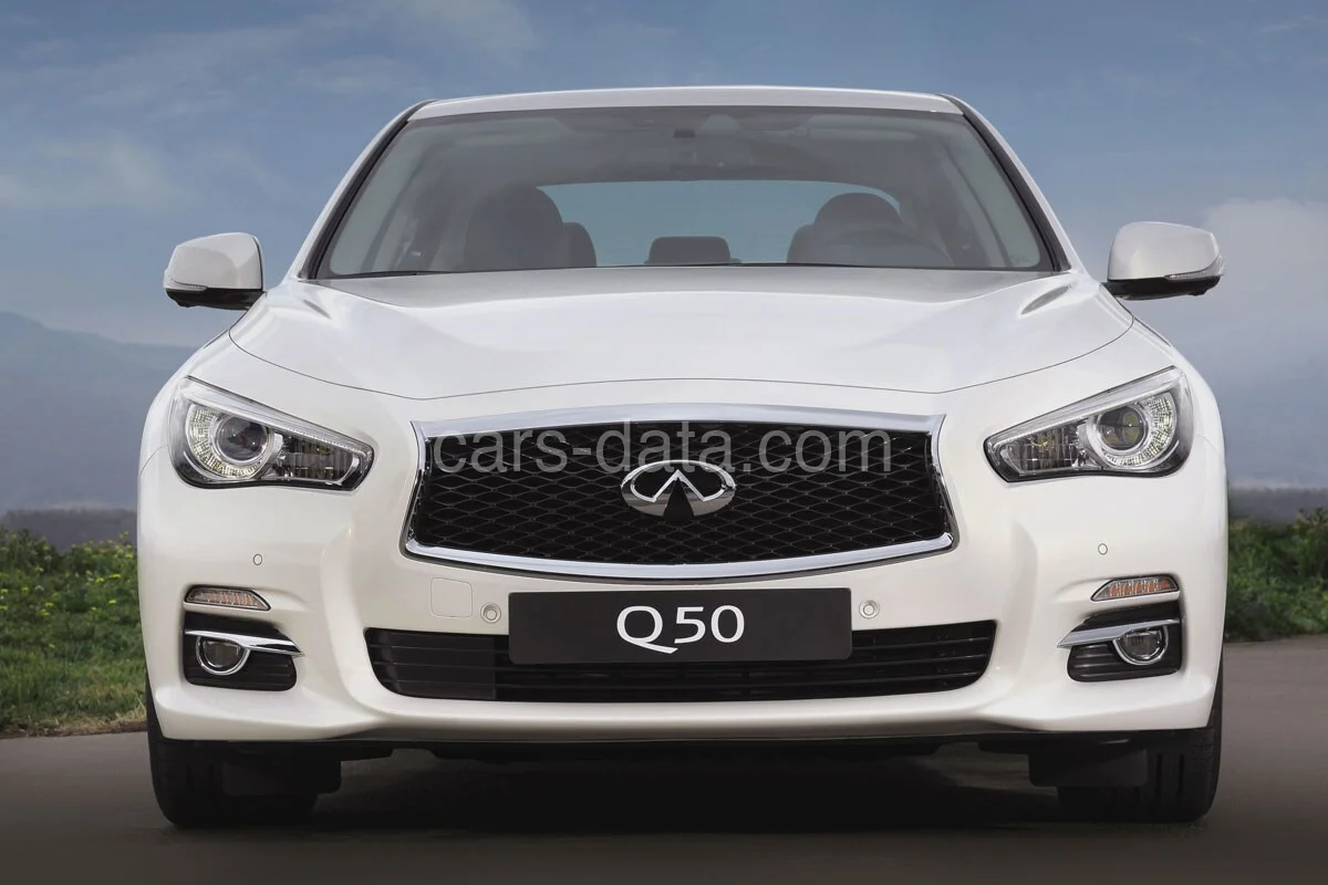 Infiniti Q50 2.2d 2013 front view