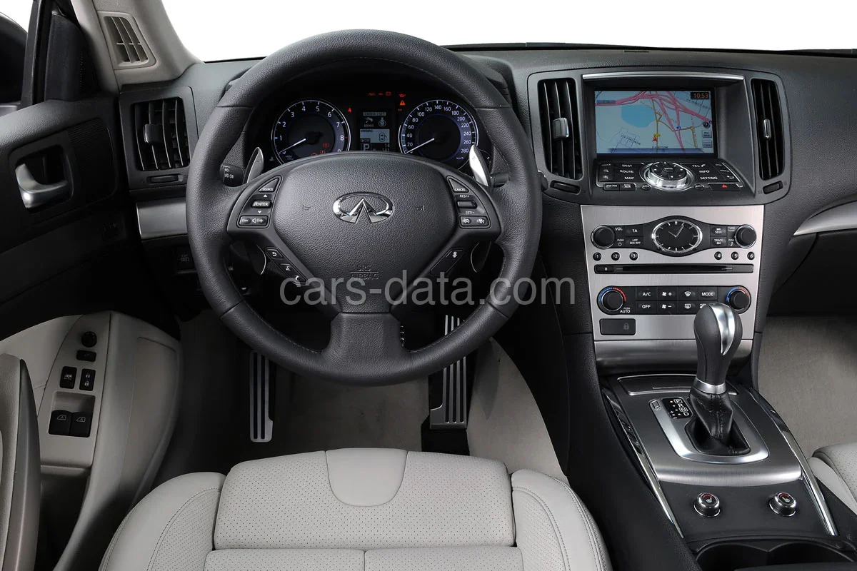 Infiniti Q60 S Coupé 2013 front view