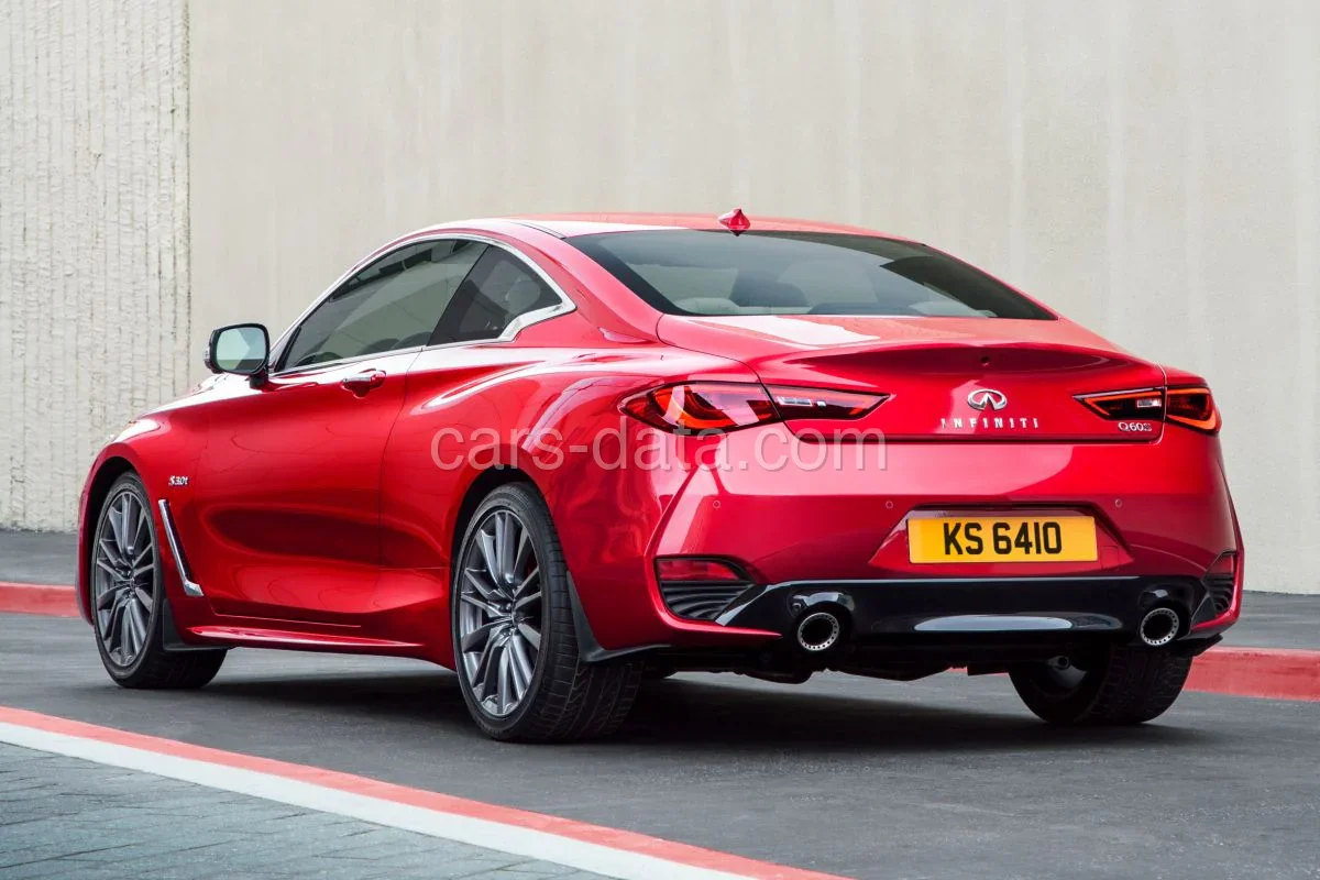 Infiniti Q60 2.0T Premium Tech 2016 front view