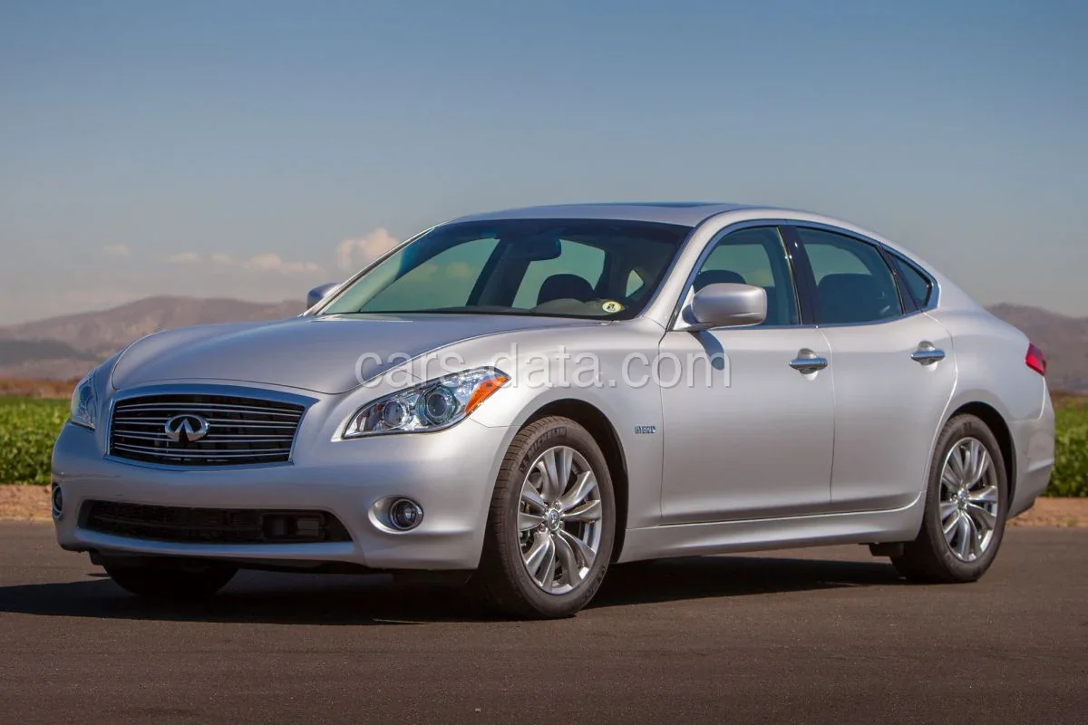 Infiniti Q70 3.0D S 2014 front view