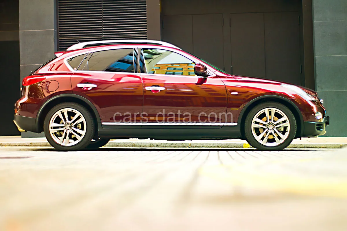 Infiniti QX50 3.0d 2014 front view