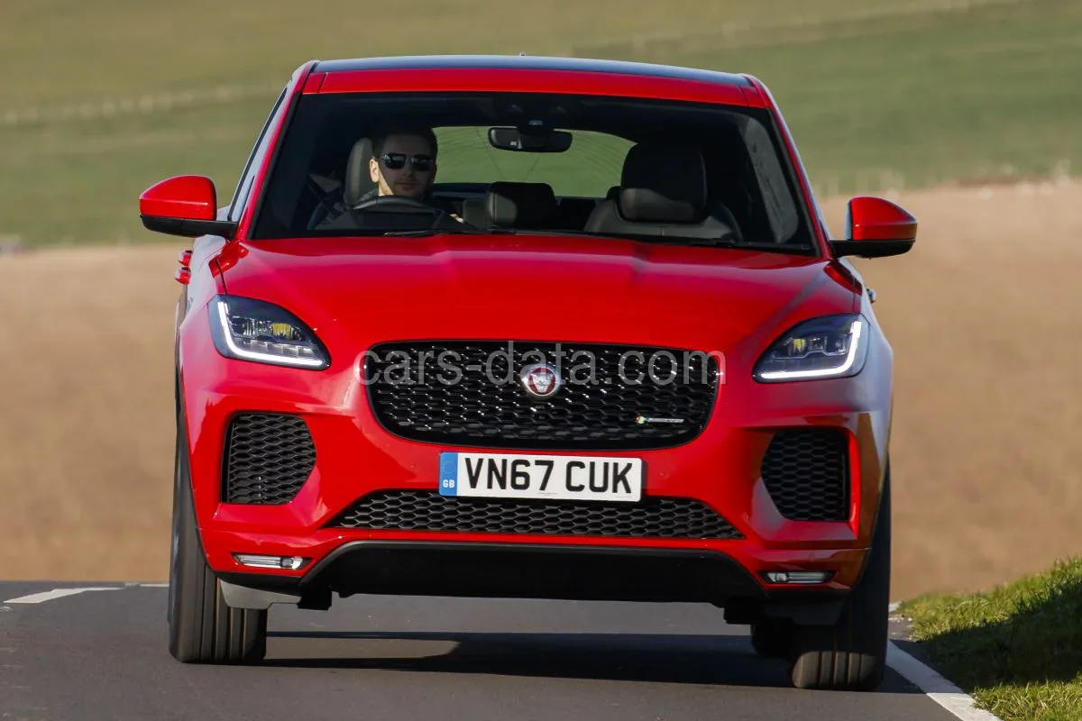 Jaguar E-Pace D180 AWD 2017 front view