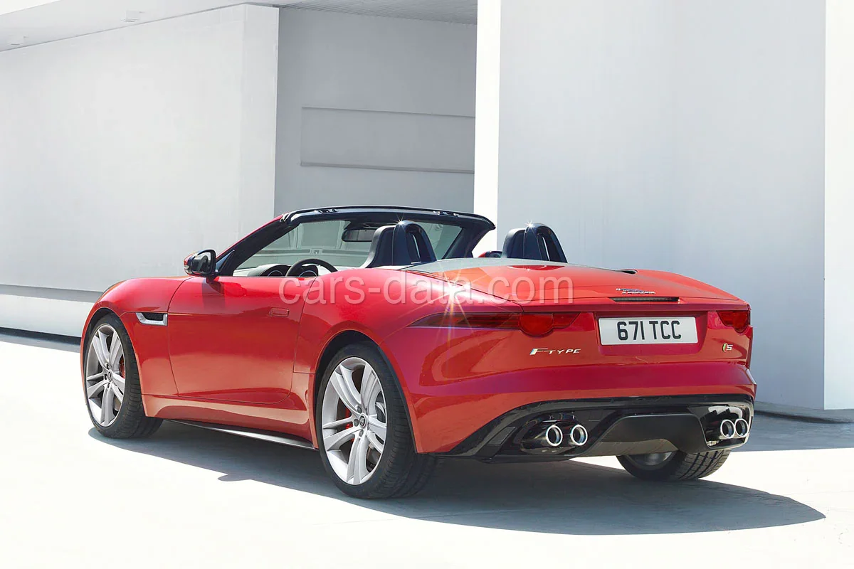 Jaguar F-type Convertible S 5.0 V8 S/C 2013 front view
