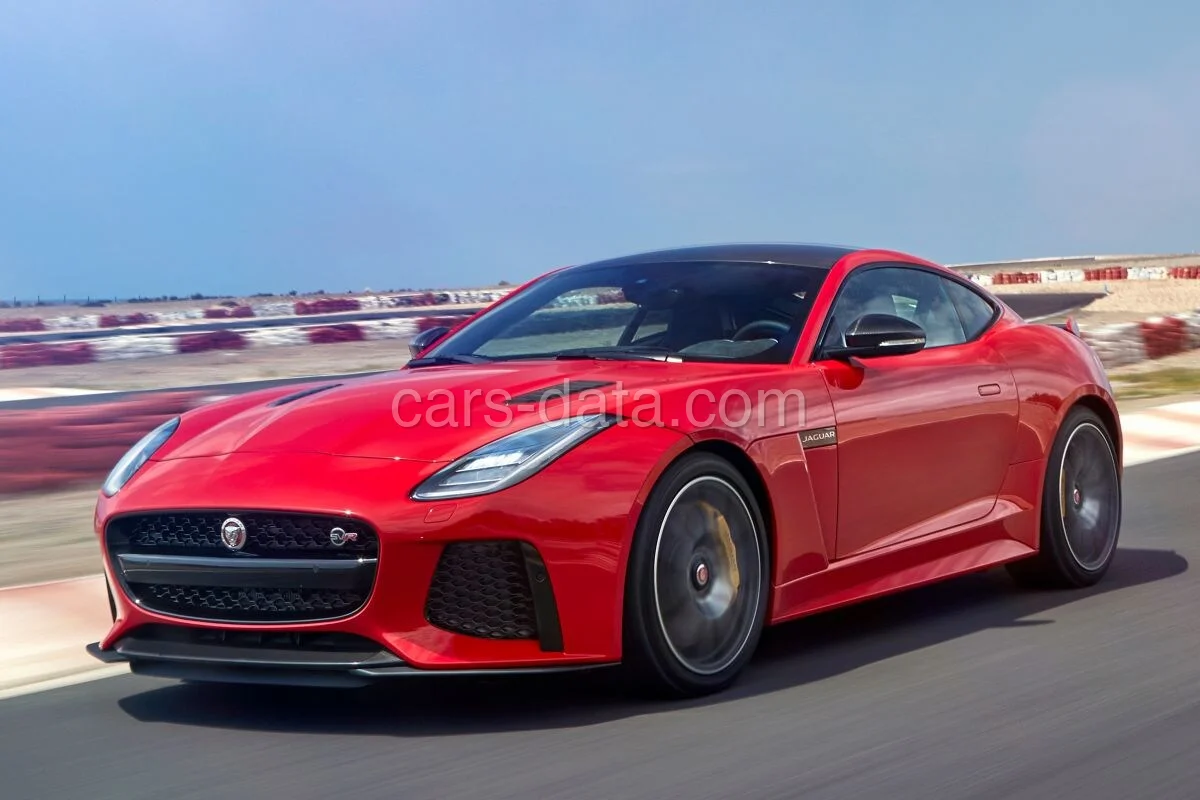 Jaguar F-type Coupé 2.0 i4 300hp 2017 front view