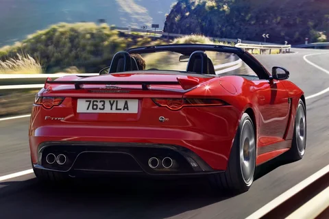 Jaguar F-type Convertible 2.0 i4 300hp 2017 view 3