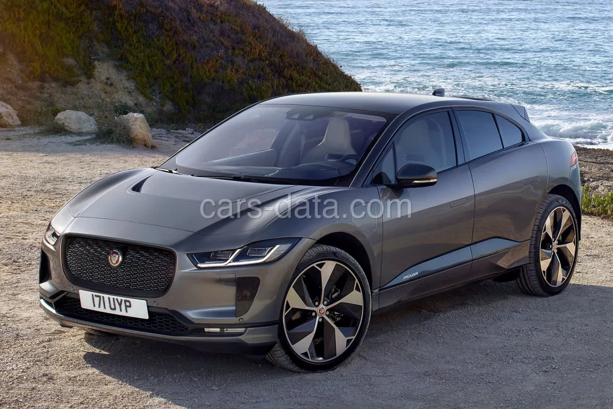Jaguar I-Pace EV400 SE 2018 front view