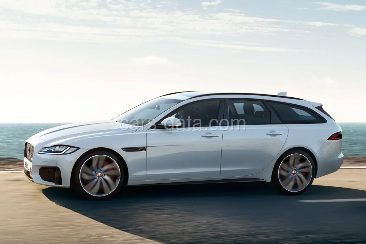 Jaguar XF Sportbrake E-Performance Pure Pro Edition 2017 front view