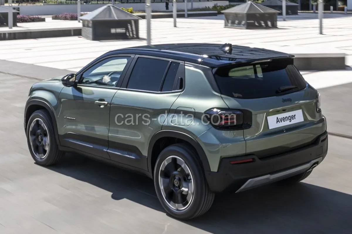 Jeep Avenger 1.2 4xe Upland 2026 suv front view