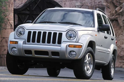 Jeep Cherokee 2001 front view
