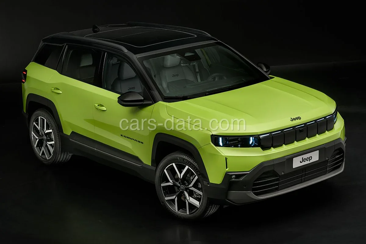 Jeep Compass Full Electric Summit 2025 front view