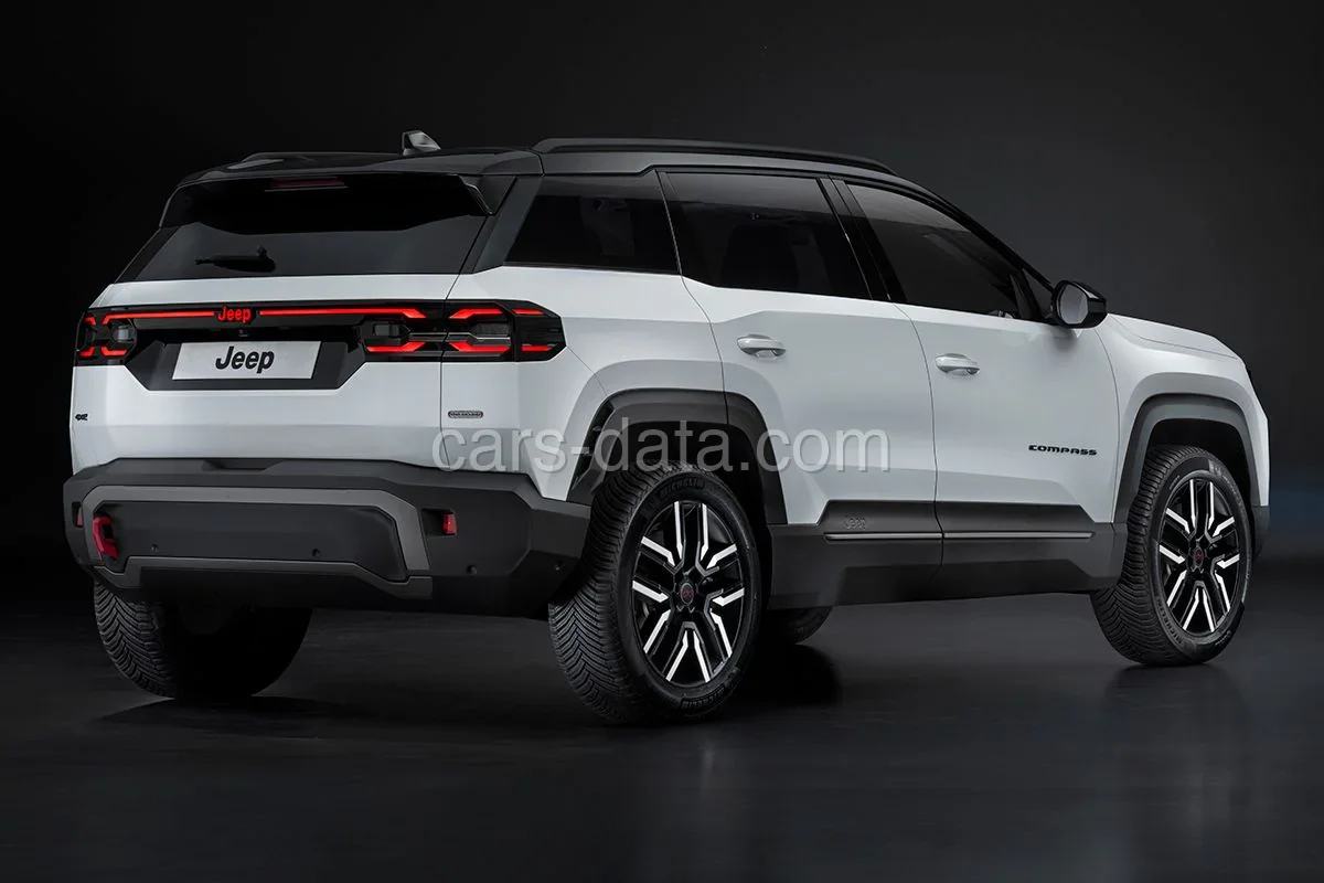 Jeep Compass Full Electric Long Range Altitude 2026 suv pohled zepředu