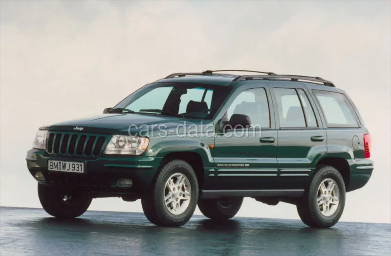 Jeep Grand Cherokee 4.0i Laredo 1999 front view
