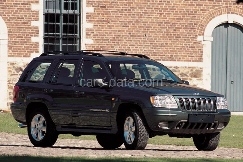 Jeep Grand Cherokee 2.7 CRD Laredo 2001 front view
