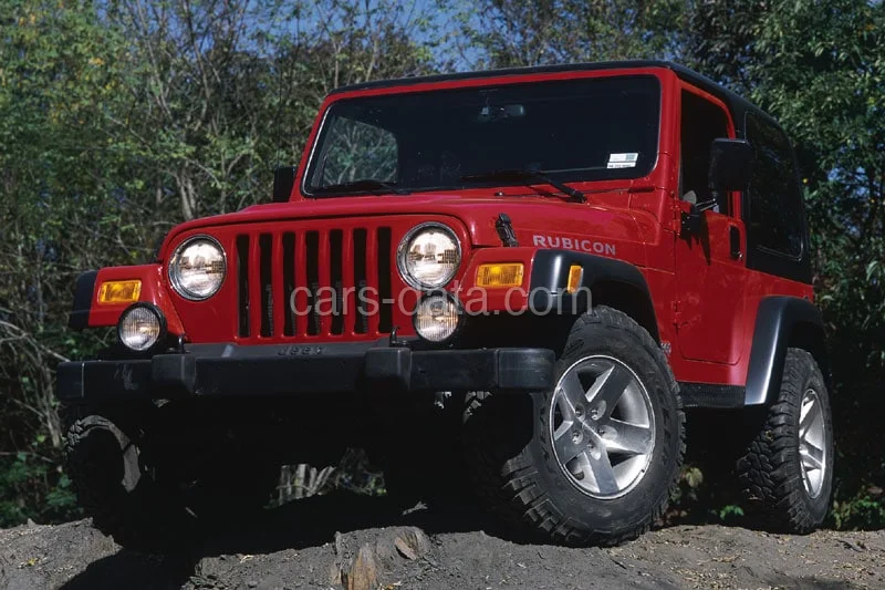 Jeep Wrangler 4.0i Hard Top 2002 front view