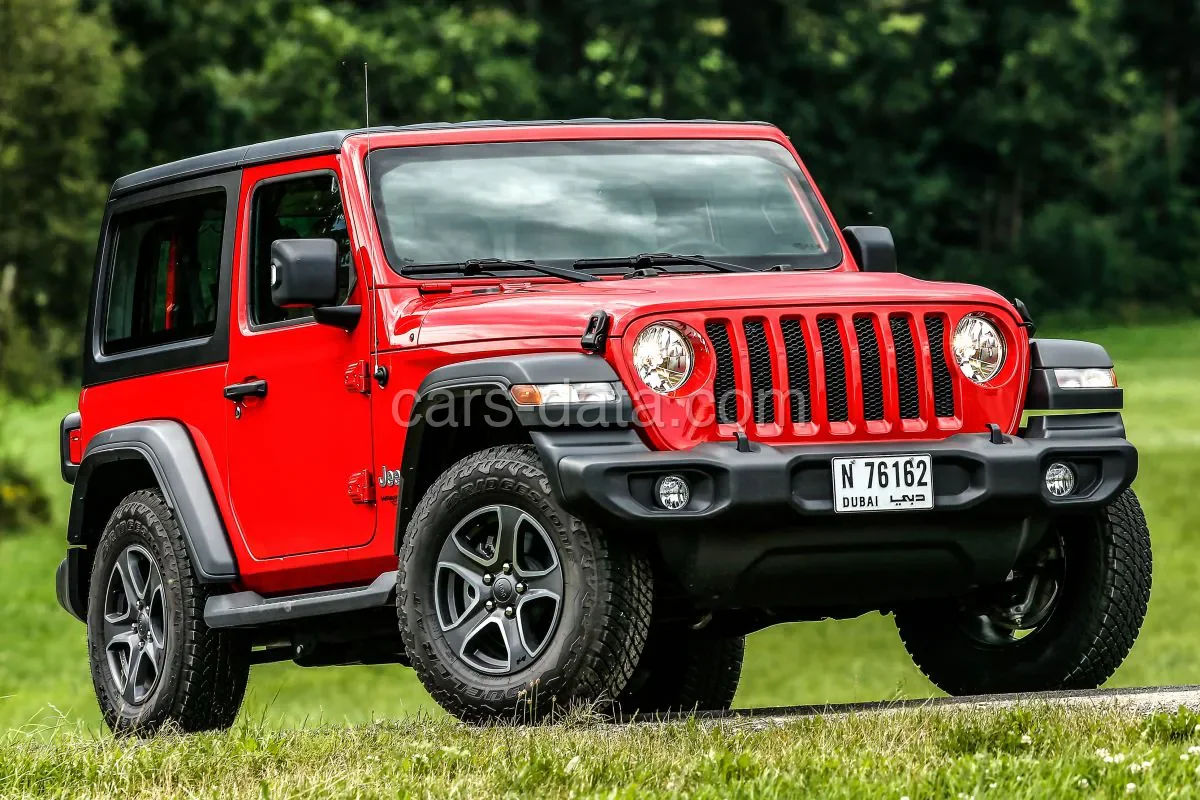 Jeep Wrangler 2.2D Rubicon 2019 front view
