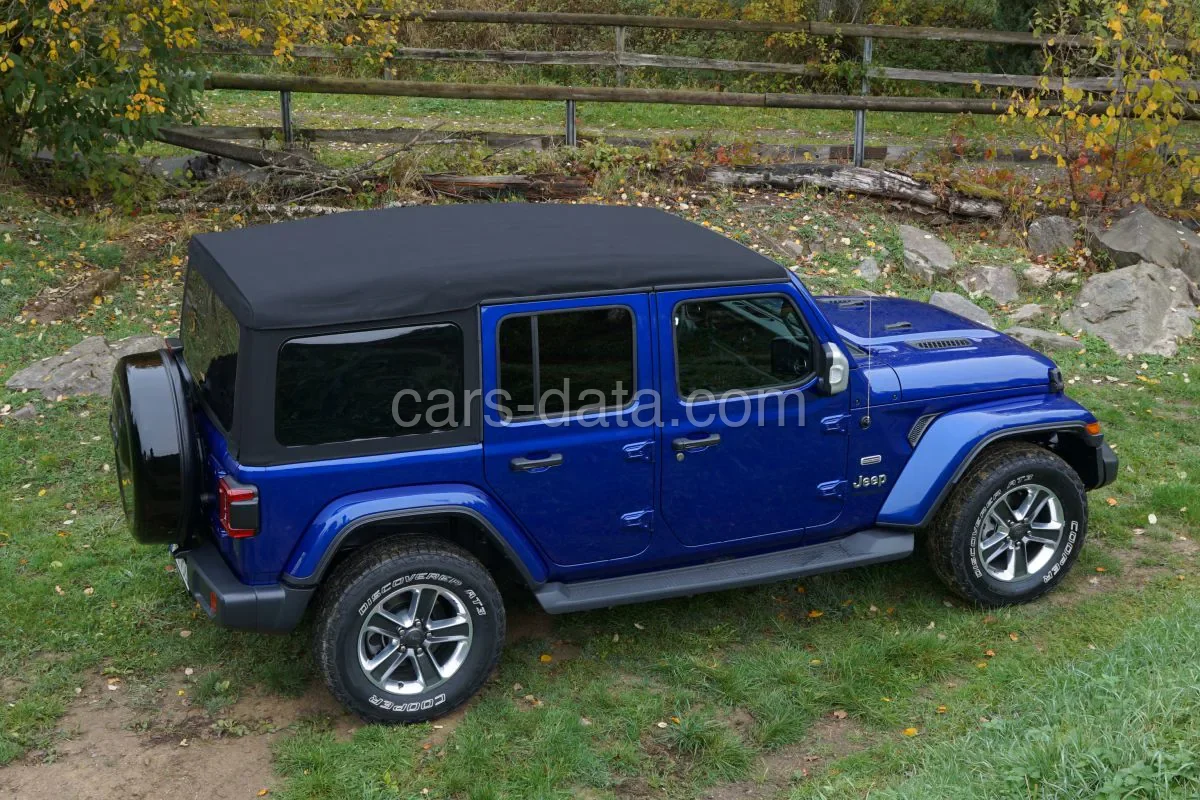Jeep Wrangler Unlimited 2.2D Rubicon 2019 front view